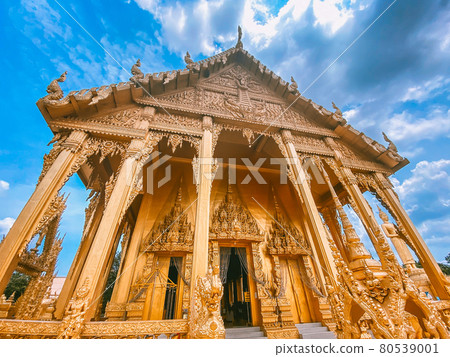 Wat Paknam Jolo in Chachoengsao, thailand 80539001