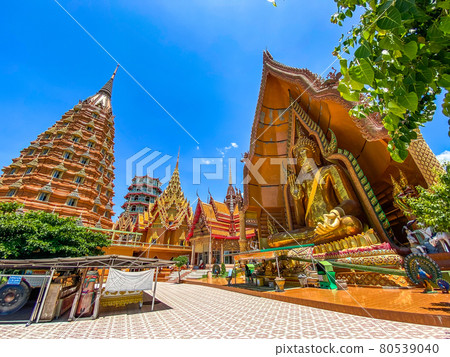 Wat Tham Khao Noi and Wat Tham Sua in Kanchanaburi, Thailand 80539040