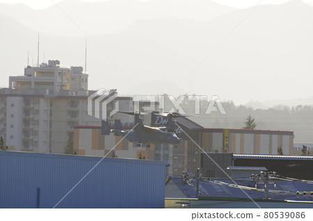 Osprey training flight at Yokota Air Base 80539086