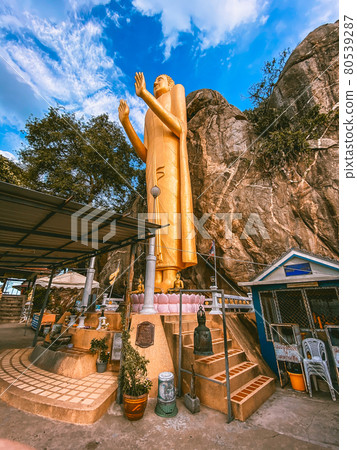 Wat Khao Takiab hill and beach in hua Hin, Prachuap Khiri Khan, Thailand Wat Khao Takiab hill and beach in hua Hin, Prachuap Khiri Khan, Thailand 80539287