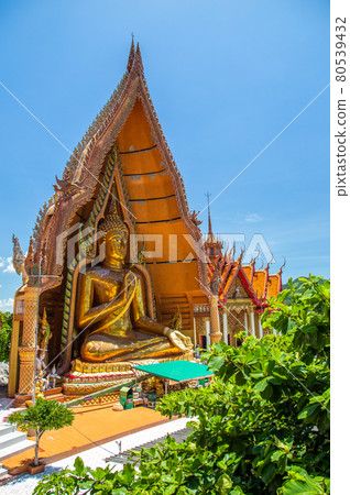 Wat Tham Khao Noi and Wat Tham Sua in Kanchanaburi, Thailand 80539432