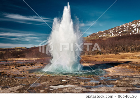Strokkur Geyser, Iceland 80540150