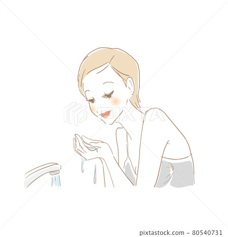 洗臉的女人 洗臉的女人 80540731