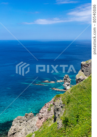 北海道積丹半島的夏日風光 北海道積丹半島的夏日風光 80540886