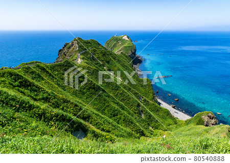 北海道積丹半島的夏日風光 北海道積丹半島的夏日風光 80540888