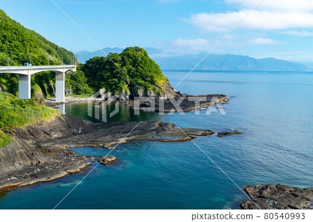 北海道積丹半島的夏日風光 80540993