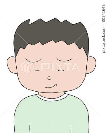 A boy with a bad face A boy with a bad face 80541648