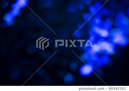 藍色散景圖像（背景材料） 80542591