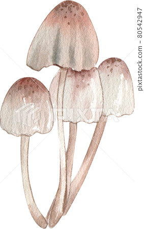 Autumn camping decor watercolor Autumn camping decor watercolor 80542947