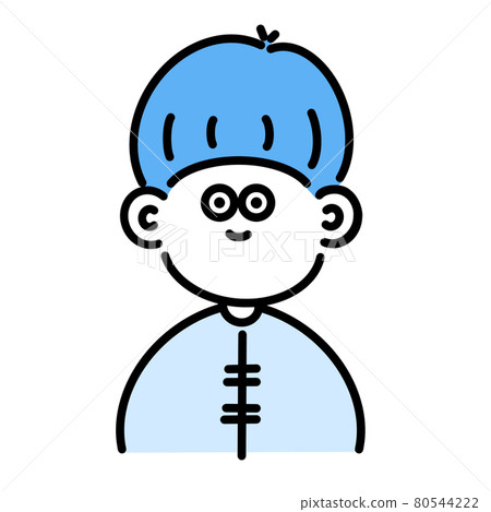 Boy icon with simple design 80544222