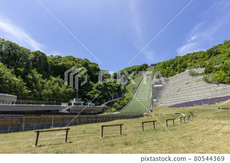 Okurayama Jump Stadium, which is quiet due to the corona Okurayama Jump Stadium, which is quiet due to the corona 80544369