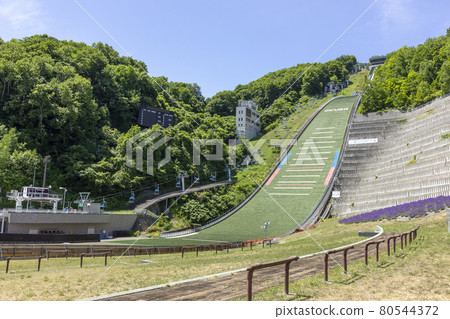 Okurayama Jump Stadium, which is quiet due to the corona Okurayama Jump Stadium, which is quiet due to the corona 80544372