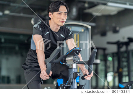 健身運動健身房鍛煉自行車訓練鍛煉 80545384