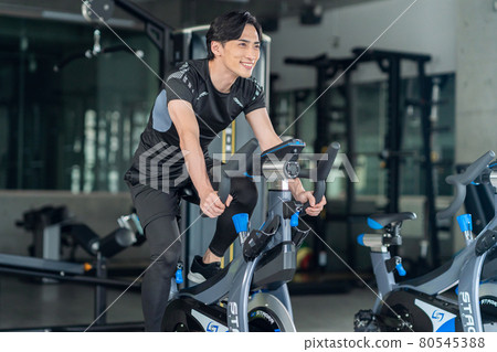 Fitness sports gym exercise bike training exercise 80545388