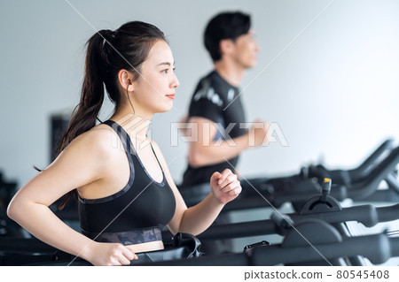 健身運動健身房訓練鍛煉 80545408