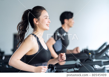 健身運動健身房訓練鍛煉 80545409