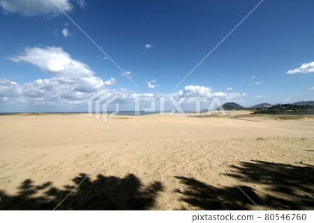 Tottori four seasons walk autumn sand dunes Tottori four seasons walk autumn sand dunes 80546760