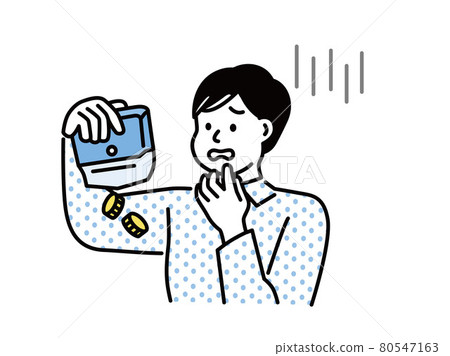 Illustrations when there is no money (lack of money, payment, reminder, interest, interest, splurge, play, pinch, finance, shopping, worries) Illustrations when there is no money (lack of money, payment, reminder, interest, interest, splurge, play, pinch, finance, shopping, worries) 80547163