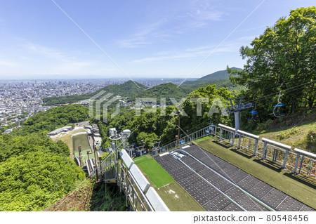 Okurayama Jump Platform Approach and Sapporo City View 80548456