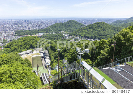 Okurayama Jump Platform Approach and Sapporo City View 80548457