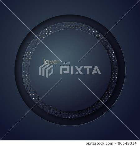 Abstract circle multi layer background.  80549014