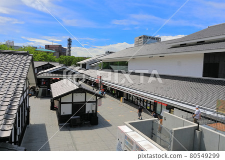 [熊本縣] 天氣晴朗的熊本城櫻花之幸 80549299
