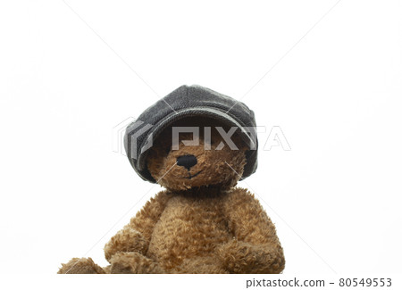 image of toy bear cap white background image of toy bear cap white background 80549553