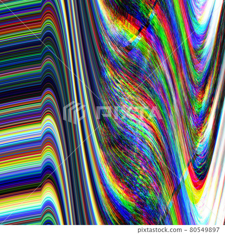 Glitch Psychedelic Background Old Tv Screen Error Digital Pixel