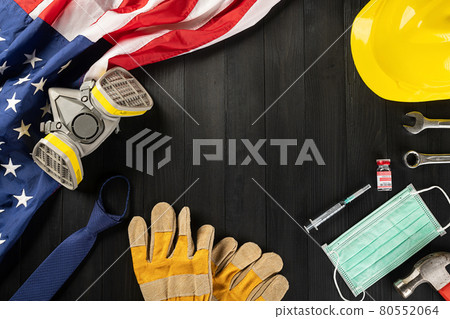 Happy Labor Day during breakout coronavirus Happy Labor Day during breakout coronavirus 80552064