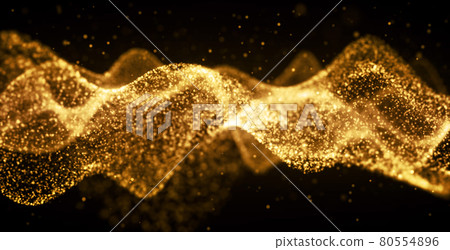 Gold particles, graph 80554896