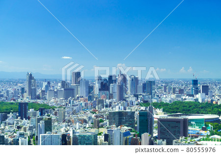 東京風景新宿代代木2021夏天 東京風景新宿代代木2021夏天 80555976