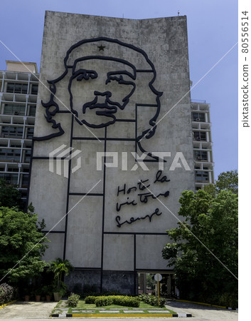 Memorial to Che Guevara in Havana, Cuba 80556514