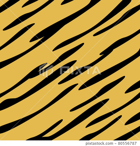 Tiger pattern background yellow 80556787
