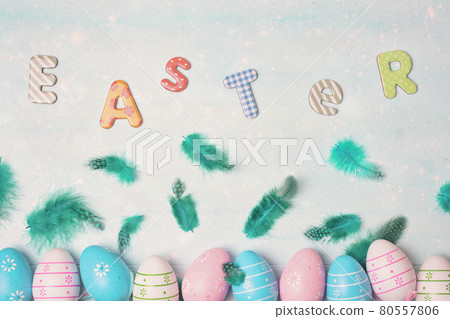 Easter holiday background Easter holiday background 80557806