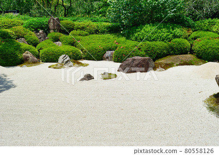 Karesansui Garden in Meigetsuin, Kamakura 80558126