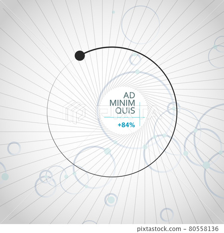 Network Background. Vector connected circles and dots. Technology and communication business design Network Background. Vector connected circles and dots. Technology and communication business design 80558136