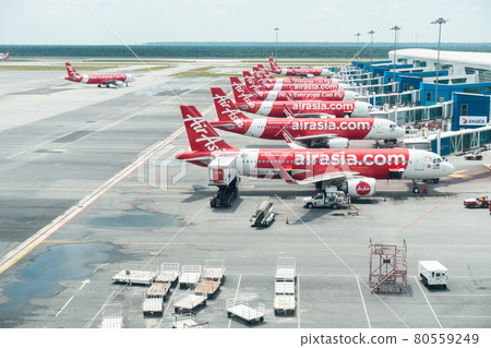 Kuala Lumpur International Airport AirAsia Low Cost Carrier 80559249