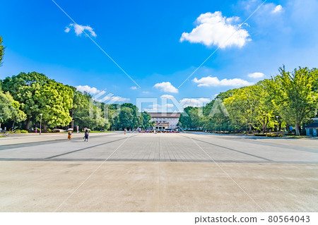 Cityscape of Tokyo Tokyo National Museum 80564043
