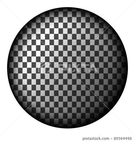 Overlay transparent lens with blurred edge shadow on checkered background. Vector illustration Overlay transparent lens with blurred edge shadow on checkered background. Vector illustration 80564498