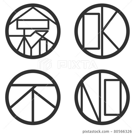 用印章顯示通過和失敗的插圖 用印章顯示通過和失敗的插圖 80566326