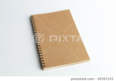 blank cover spiral notebook on white background for mockup blank template blank cover spiral notebook on white background for mockup blank template 80567243