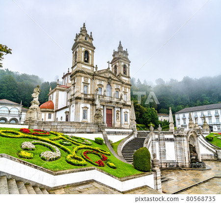Bom Jesus do Monte sanctuary near Braga in Portugal 80568735