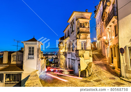 Streets of Coimbra in Portugal 80568738