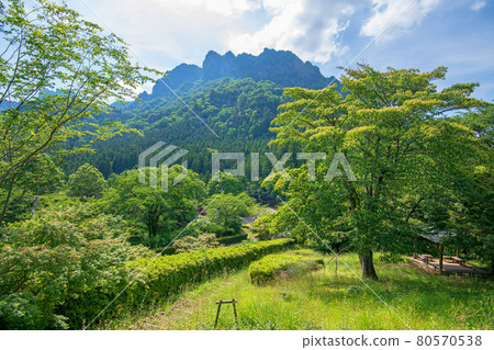 從妙義故里博物館附近遠眺妙義山 80570538