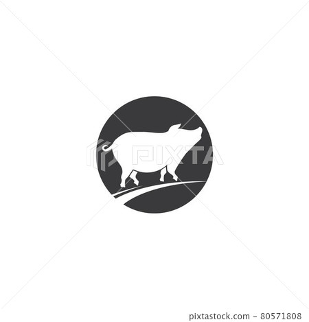 Pig logo 80571808