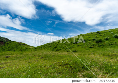 綠土白雲流雲 80572830