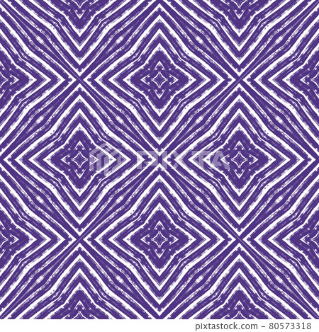 Mosaic seamless pattern. Purple symmetrical kaleidoscope background. Textile ready excellent print, swimwear fabric, wallpaper, wrapping. Retro mosaic seamless design. 80573318