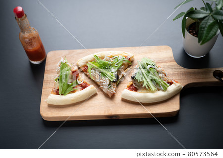 手工shirasu 比薩追shirasu 之後mizuna 切比薩 80573564