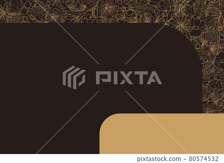 Background material with flowers in the background Background material with flowers in the background 80574532