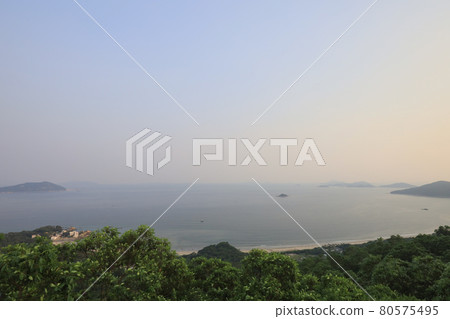 the cost line of the Lantau South, hong kong 23 July 2021 80575495